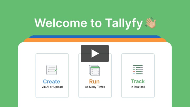 Tallyfy Pro - A Demo