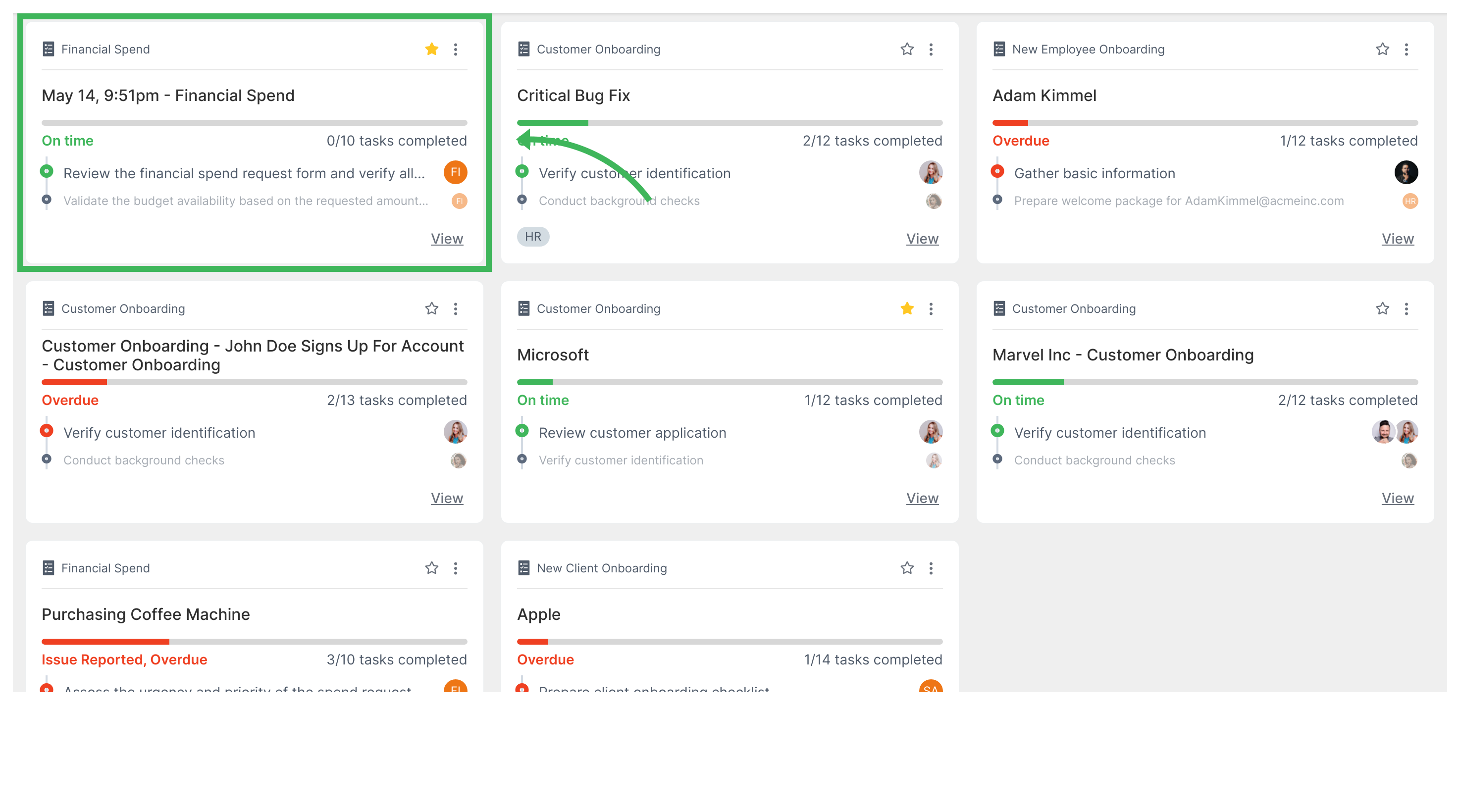 Customer Onboarding Process