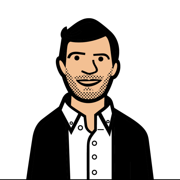 Gregg Scruggs illustrated headshot