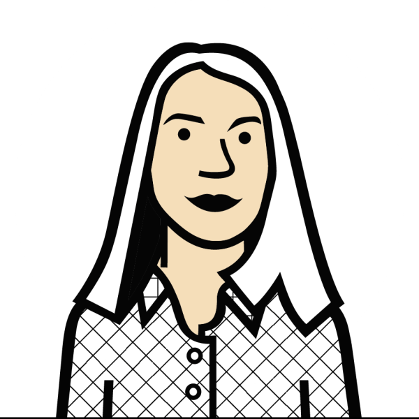 Hannah Lucinda Smith illustrated headshot