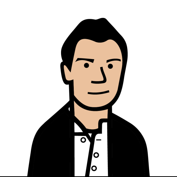 Josh Fehnert illustrated headshot